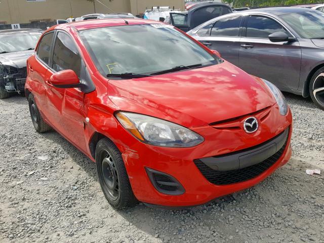 JM1DE1KY5E0174505 - 2014 MAZDA MAZDA2 SPO RED photo 1