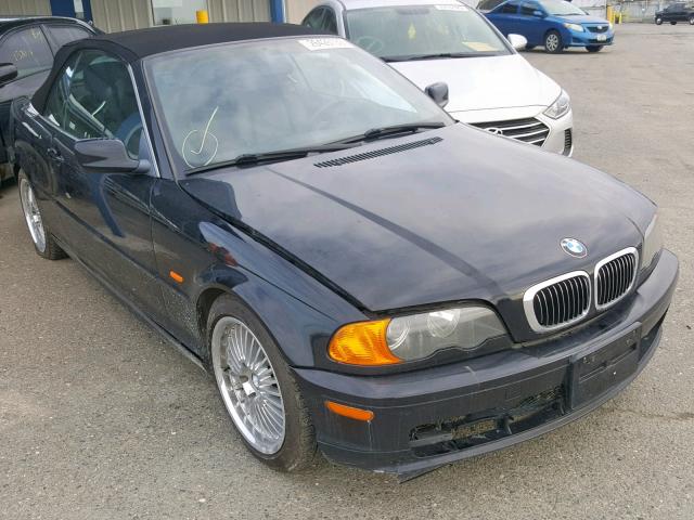 WBABS33411JY57973 - 2001 BMW 325 CI BLACK photo 1