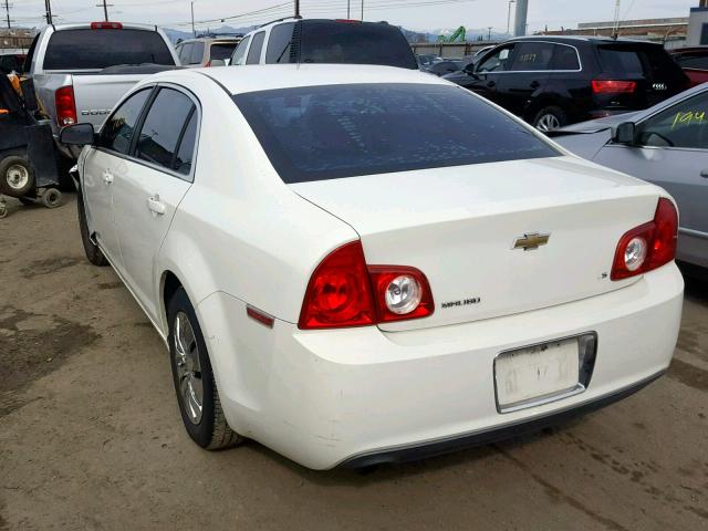 1G1ZG57B084272892 - 2008 CHEVROLET MALIBU LS WHITE photo 3
