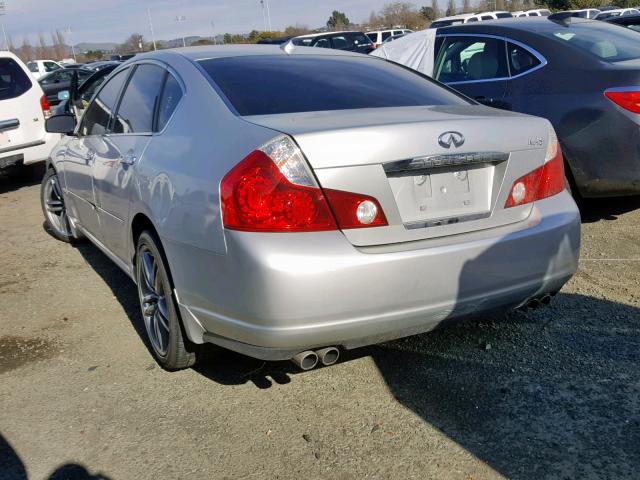 JNKBY01E76M200322 - 2006 INFINITI M45 BASE GRAY photo 3