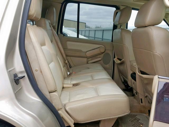 1FMEU65E76UB65574 - 2006 FORD EXPLORER L TAN photo 6