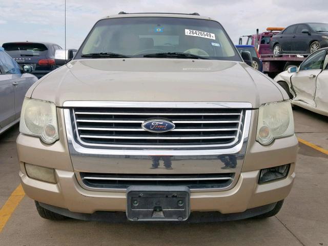 1FMEU65E76UB65574 - 2006 FORD EXPLORER L TAN photo 9