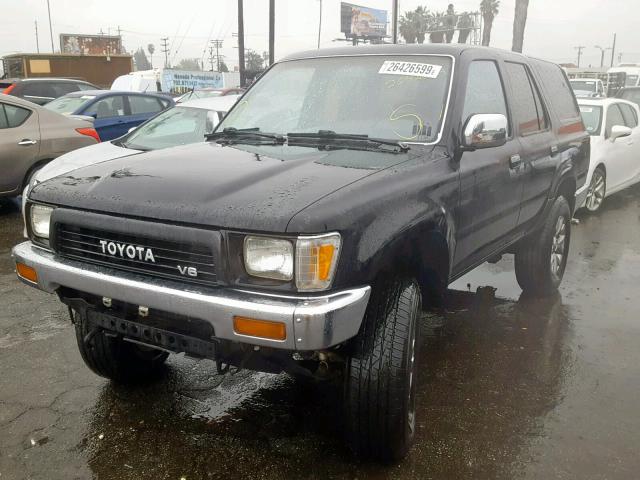 JT3VN39W9L0010406 - 1990 TOYOTA 4RUNNER VN BLACK photo 2