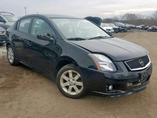 3N1AB6AP1CL663648 - 2012 NISSAN SENTRA 2.0 BLACK photo 1