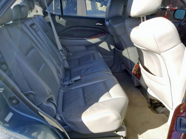 2HNYD18845H524479 - 2005 ACURA MDX TOURIN BLUE photo 6