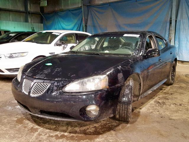 2G2WS522941370393 - 2004 PONTIAC GRAND PRIX BLACK photo 2