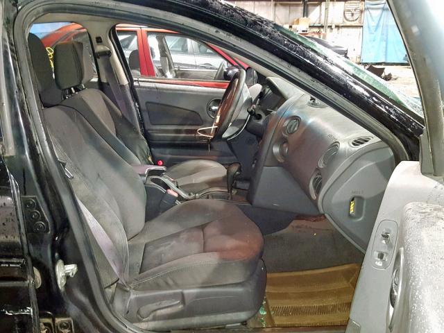 2G2WS522941370393 - 2004 PONTIAC GRAND PRIX BLACK photo 5