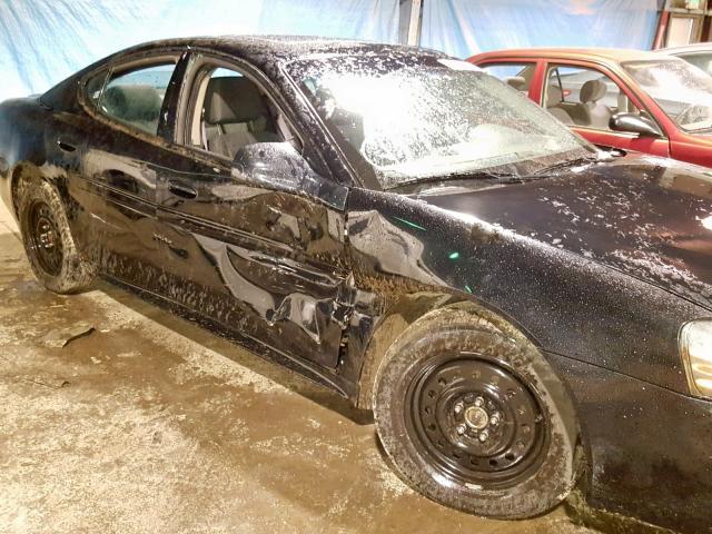 2G2WS522941370393 - 2004 PONTIAC GRAND PRIX BLACK photo 9
