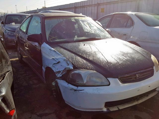 1HGEJ6227WL103980 - 1998 HONDA CIVIC DX BLACK photo 1