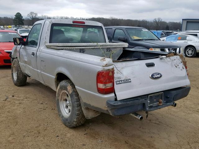 1FTYR10D28PA84732 - 2008 FORD RANGER SILVER photo 3