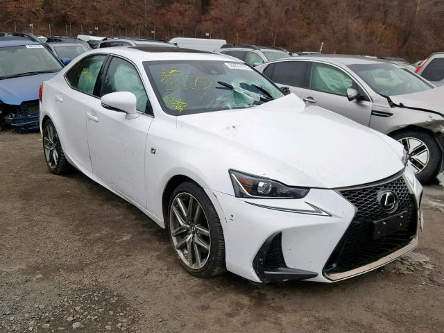 JTHC81D23J5027705 - 2018 LEXUS IS 300 WHITE photo 1