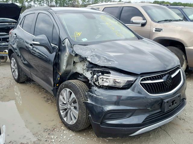 KL4CJASB7JB673964 - 2018 BUICK ENCORE PRE GRAY photo 1