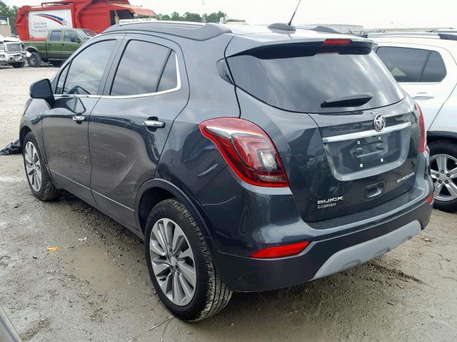 KL4CJASB7JB673964 - 2018 BUICK ENCORE PRE GRAY photo 3