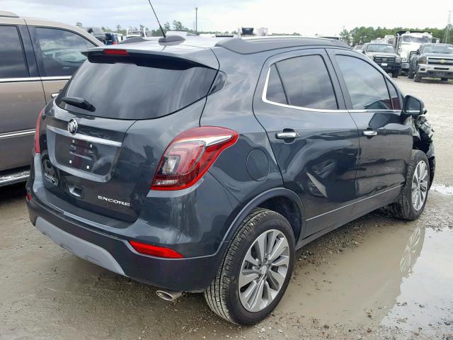 KL4CJASB7JB673964 - 2018 BUICK ENCORE PRE GRAY photo 4