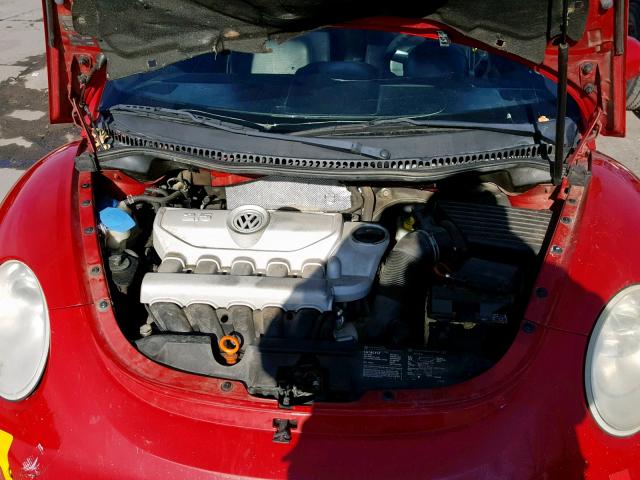 3VWPF31Y86M318762 - 2006 VOLKSWAGEN NEW BEETLE Rot Foto 7
