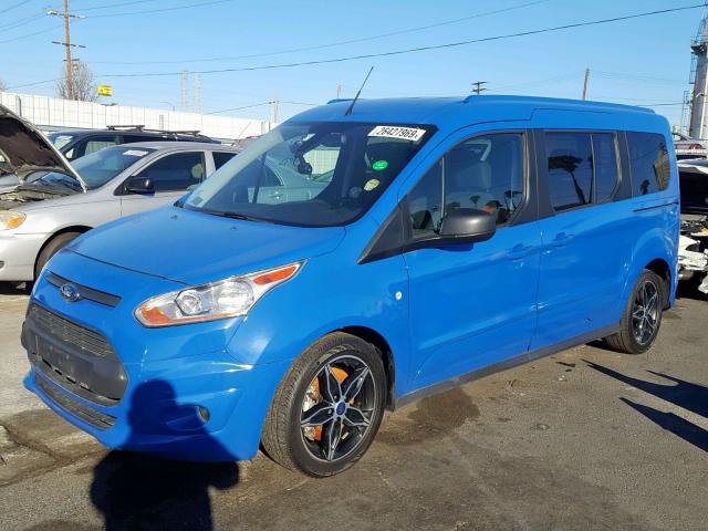 NM0GS9F73H1311989 - 2017 FORD TRANSIT CO BLUE photo 2