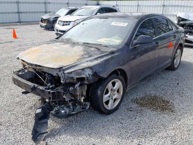 1G1ZA5EU8BF343662 - 2011 CHEVROLET MALIBU LS 灰色 照片 2