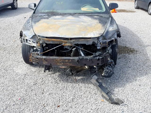 1G1ZA5EU8BF343662 - 2011 CHEVROLET MALIBU LS 灰色 照片 9