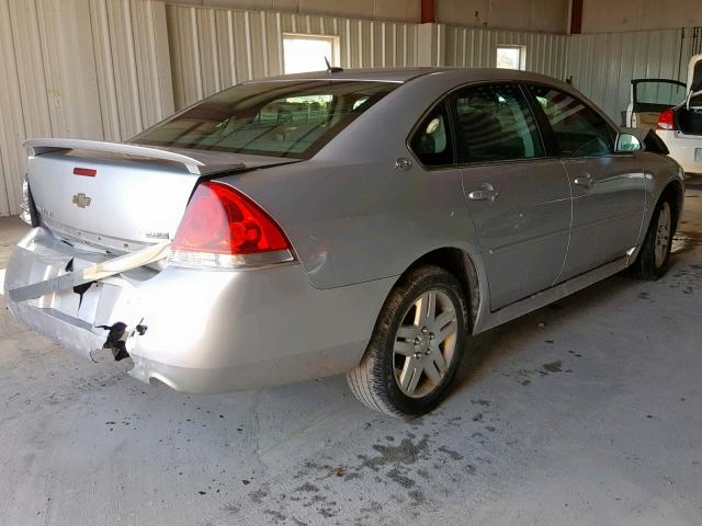 2G1WC57M091178184 - 2009 CHEVROLET IMPALA 2LT GRAY photo 4