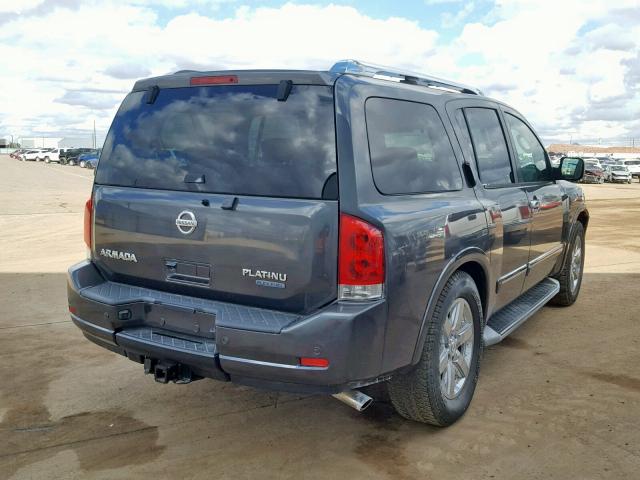 5N1BA0NF1AN609245 - 2010 NISSAN ARMADA PLA BROWN photo 4