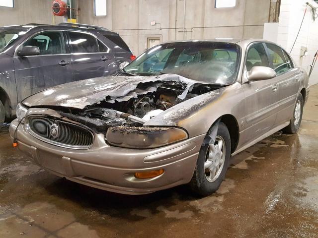 1G4HP54K214197492 - 2001 BUICK LESABRE CU TAN photo 2