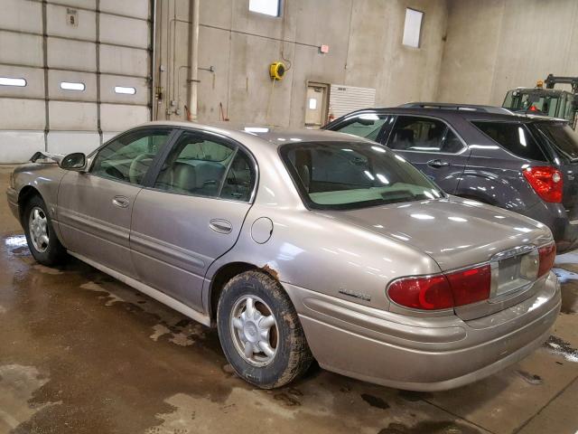 1G4HP54K214197492 - 2001 BUICK LESABRE CU TAN photo 3