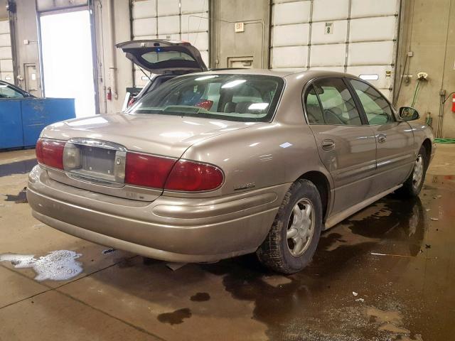 1G4HP54K214197492 - 2001 BUICK LESABRE CU TAN photo 4