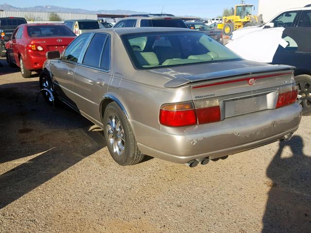 1G6KS54Y92U163731 - 2002 CADILLAC SEVILLE SL BEIGE photo 3