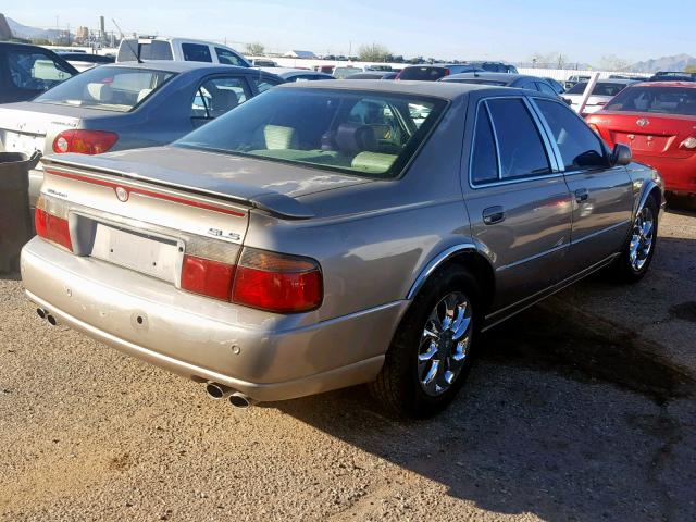 1G6KS54Y92U163731 - 2002 CADILLAC SEVILLE SL BEIGE photo 4