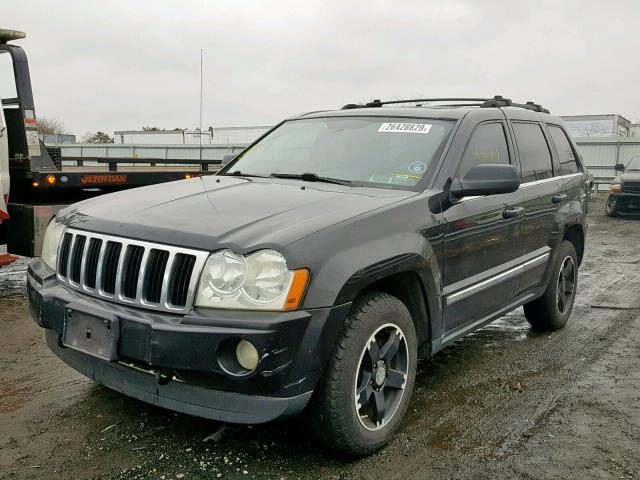 1J4HR58265C528315 - 2005 JEEP GRAND CHER BLACK photo 2