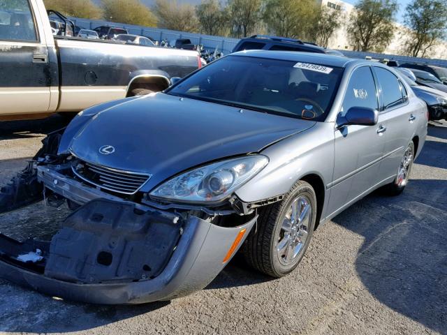 JTHBA30G365170903 - 2006 LEXUS ES 330 BLUE photo 2