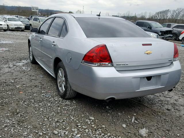 2G1WA5E3XF1148704 - 2015 CHEVROLET IMPALA LIM SILVER photo 3