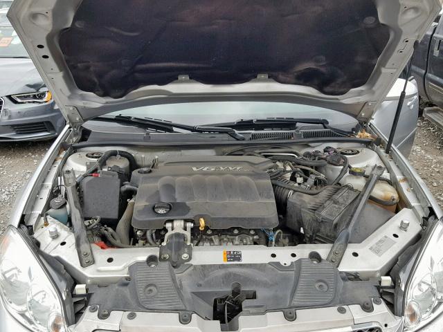 2G1WA5E3XF1148704 - 2015 CHEVROLET IMPALA LIM SILVER photo 7