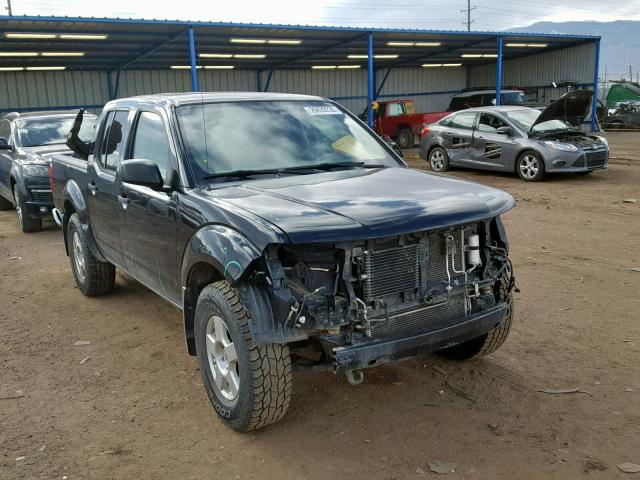 1N6AD07W78C421062 - 2008 NISSAN FRONTIER C BLACK photo 1