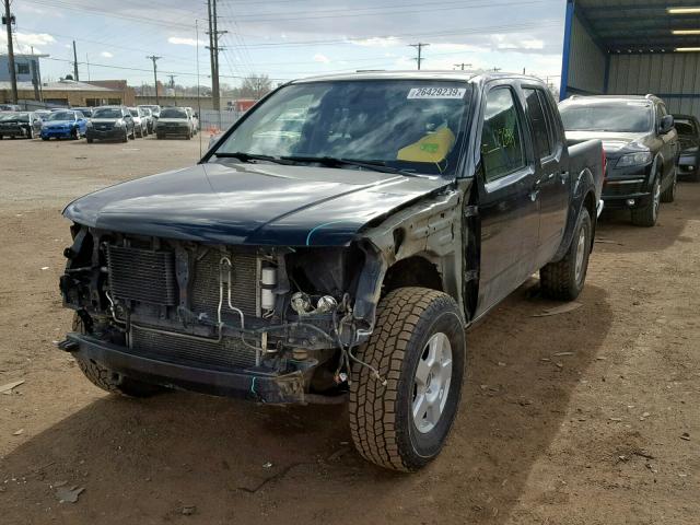 1N6AD07W78C421062 - 2008 NISSAN FRONTIER C BLACK photo 2