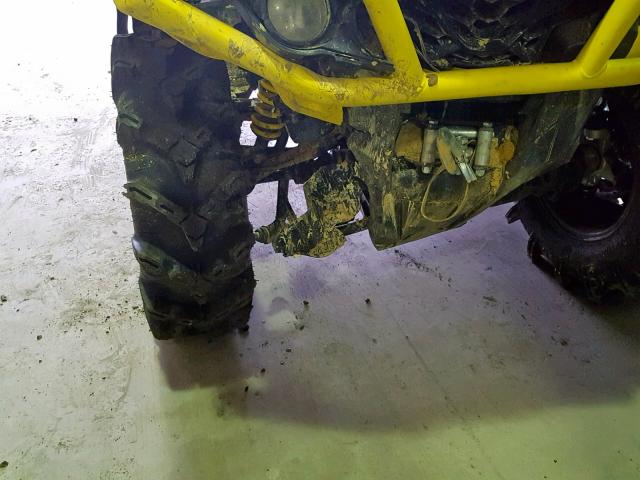 3JBLWAX47KJ000690 - 2019 CAN-AM OUTLANDER YELLOW photo 9