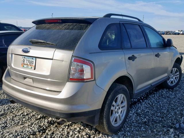 2FMDK36CX8BA28263 - 2008 FORD EDGE SE SILVER photo 4