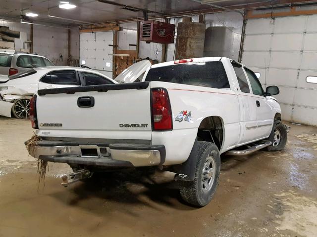 2GCEK19T941258188 - 2004 CHEVROLET SILVERADO WHITE photo 4