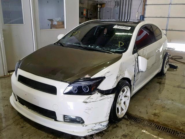JTKDE167760075194 - 2006 TOYOTA SCION TC WHITE photo 2