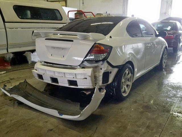 JTKDE167760075194 - 2006 TOYOTA SCION TC WHITE photo 4