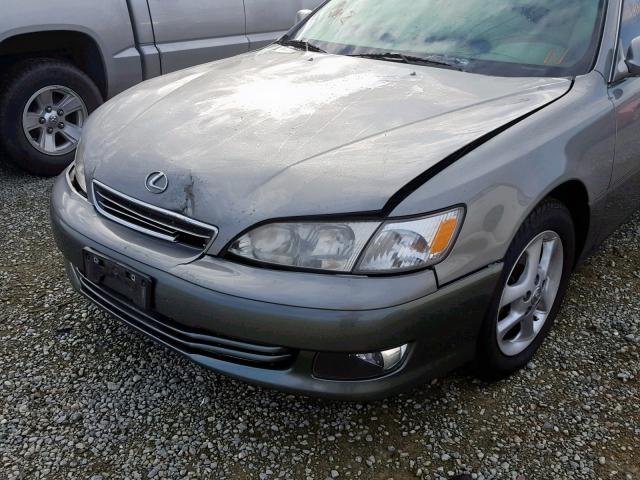 JT8BF28G5Y5079022 - 2000 LEXUS ES 300 GREEN photo 9