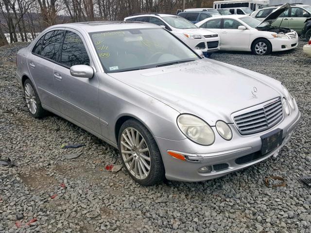 WDBUF83J35X177447 - 2005 MERCEDES-BENZ E 500 4MAT GRAY photo 1