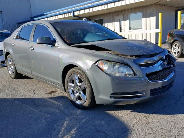 1G1ZH57B784294594 - 2008 CHEVROLET MALIBU 1LT CHARCOAL photo 1