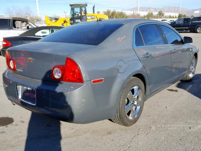 1G1ZH57B784294594 - 2008 CHEVROLET MALIBU 1LT CHARCOAL photo 4