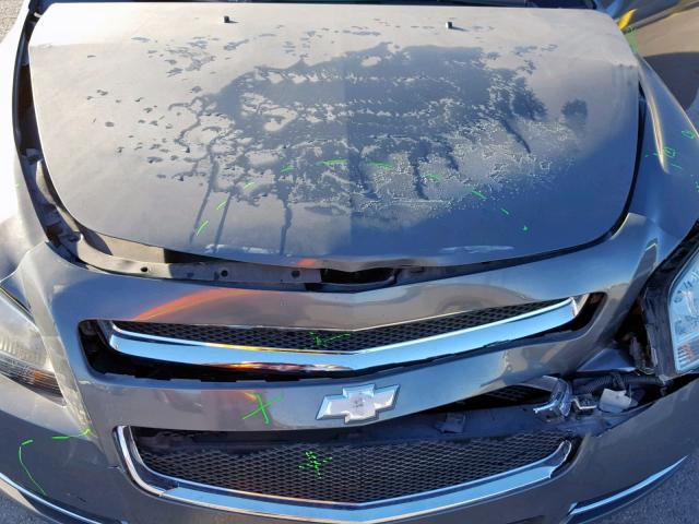 1G1ZH57B784294594 - 2008 CHEVROLET MALIBU 1LT CHARCOAL photo 7