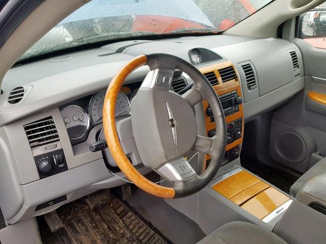 1A8HW58P87F520463 - 2007 CHRYSLER ASPEN LIMI BLUE photo 9