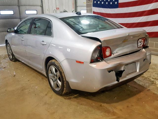 1G1ZB5E07CF155324 - 2012 CHEVROLET MALIBU LS SILVER photo 3