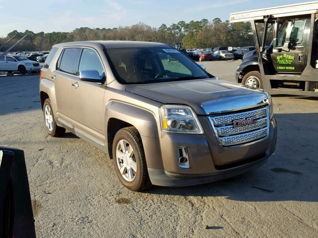 2CTALMEC5B6227396 - 2011 GMC TERRAIN SL BROWN photo 1