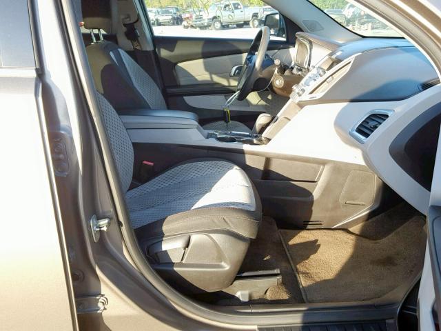 2CTALMEC5B6227396 - 2011 GMC TERRAIN SL BROWN photo 5