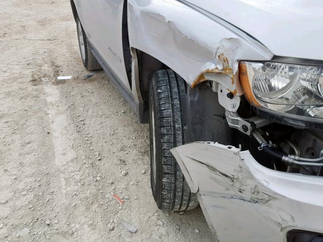 1C4NJCBA9DD210914 - 2013 JEEP COMPASS SP 银色 照片 9